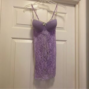 Lavender Lace Lingerie, size L